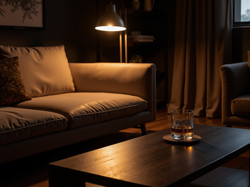 专业情感咨询师在温馨环境中为客户提供咨询服务，温暖柔和的灯光营造舒适氛围，专业的心理咨询环境